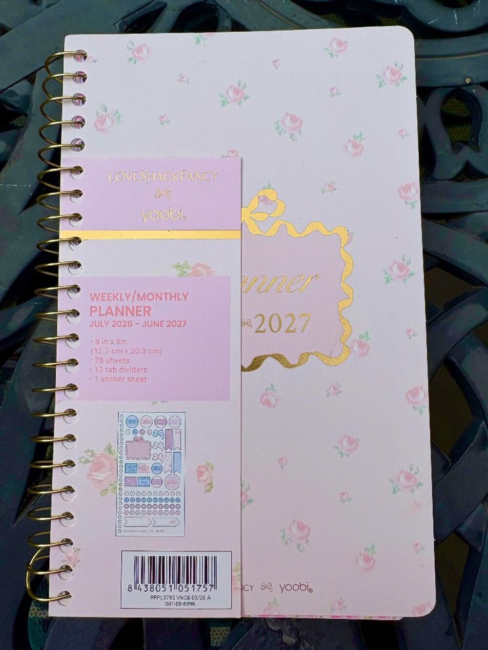 LoveShackFancy x Target small planner